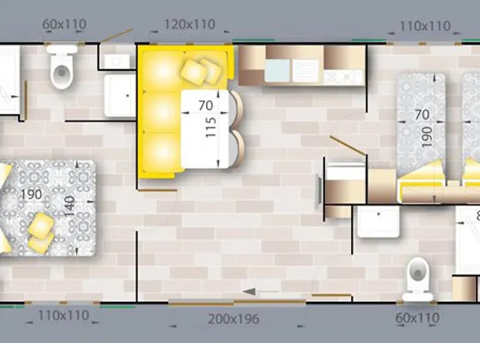 منتزه العطل Lucija Mobile